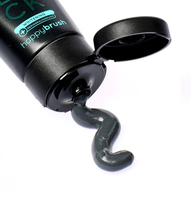 HAPPYBRUSH Dentifrice SuperBlack
