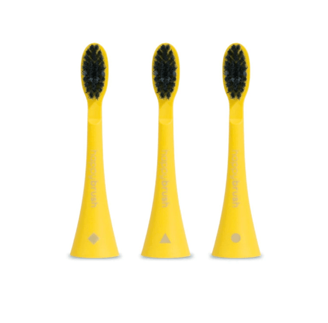 HAPPYBRUSH Tête de brosse Les minions 3x