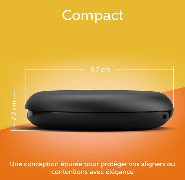 INVISALIGN Boîtier pour aligner et contention Menthe